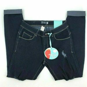 Blue Age Hollywood Butt Destroyed Stretch Jeans